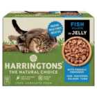 Harringtons Wet Cat Food Pouches Fish in Jelly 12 x 85g