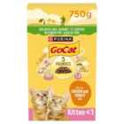 Go-Cat Junior Chicken, Milk & Veg Dry Cat Food 750g
