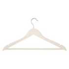 Premier Housewares Clothes Hangers, Set of 20 - Matte White