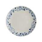 Indigo Meadow Porcelain Dinner Plate