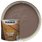 Ronseal Rich Teak Quick Drying Decking Stain - 2.5L