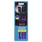 Oral-B Allrounder Clean Black Toothbrushes 3 per pack