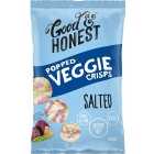 Good & Honest Popped Veggie Chickpea, Sweet Potato, Pea, Salted 85g