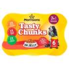 Morrisons Senior Dog Food Meat Chunks In Jelly 6 x 400g