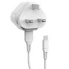 MIXX Mains Charger with Lightning Cable - White