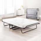 Jay-Be Supreme Automatic Folding Bed with Micro e-Pocket Sprung Mattress Small Double