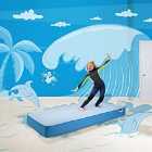 Jay-Be Simply Kids Waterproof Anti-Microbial Foam Free Sprung Mattress Single