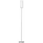 Troy White Painted Glass Floor Lamp