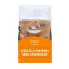 M&S Oven Baked Cheese & Pumpkin Seed Crispbread 200g