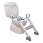 Dreambaby Step Up Toilet Trainer Grey and White