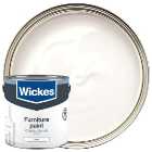 Wickes Flat Matt Furniture Paint - White - 2.5L
