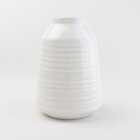 Churchgate Ripple Cream Ceramic Vase