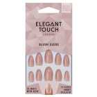 Elegant Touch Nails With Glue - New Nude 24 per pack