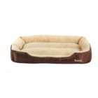 Bunty Deluxe X-Large Soft Dog Bed - Brown