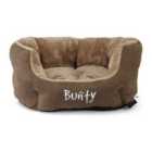 Bunty Medium Polar Bed - Brown