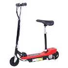Reiten Kids Foldable E Scooter Electric 120W Toy with Brake Kickstand - Red