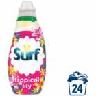 Surf Tropical Lily Concentrated Liquid Laundry Detergent 24 Washes 648ml