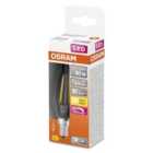 Osram 40W Clear Dimmable E14 Candle LED Bulb - Warm White
