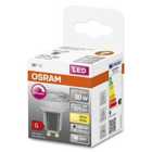 Osram 80W Glass Dimmable GU10 Spotlight LED Bulb - Warm White
