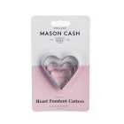 Mason Cash Set of 3 Heart Mini Fondant Cutters 3 per pack