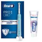 Oral-B PRO 1 650 Sensitive Toothbrush + Toothpaste