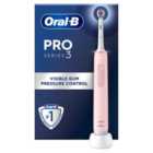 Oral-B Pro 3 3000 Pink 3D White Electric Toothbrush