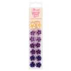 Baked With Love Edible Purple Ombre Decorations 16 per pack