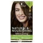 Schwarzkopf Natural & Nourishing 570 - Dark Brown Permanent Hair Dye 143g