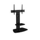 Lucerne Black Column TV Stand for 32 to 65 inch