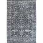 Traditional Style Rug Charcoal 160 x 230cm