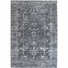 Traditional Style Rug Charcoal 120 x 170cm