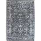 Traditional Style Rug Charcoal 67 x 200cm