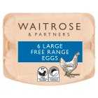 Waitrose Eggs British Blacktail Free Range Large, 6s