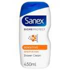 Sanex Sensitive Shower Gel, 450ml