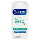 Sanex Zero% Normal Skin Bath Foam, 450ml