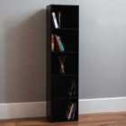 Oxford 5 Tier Cube Bookcase Black