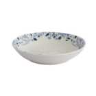 Indigo Meadow Porcelain Pasta Bowl
