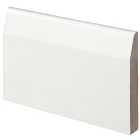 Wickes Chamfered Fully Finished Satin White Skirting - 18 x 144 x 4200mm