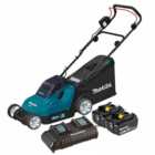 Makita DLM382CT2 LXT 18V x 2 38cm Cordless Lawnmower with 2 x 5Ah Batteries & Charger
