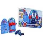 PJ Masks 2-in-1 HQ Playset with 1 Action Figure