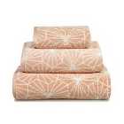 Allure Pair of Madrid Bath Towels - Blush