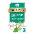 Twinings Bioblends Peppermint Tea Bags 18, 36g