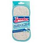 Spontex Scrub & Wipe Multipurpose Pad, each