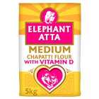 Elephant Atta Medium Vitamin D 5kg