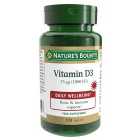 Nature's Bounty Vitamin D3 Supplement Tablets 25ug 1000IU 100 per pack