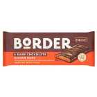 Border Biscuits Dark Chocolate Ginger Bars 144g