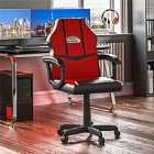 Comet Racing Gaming Chair Red And Black