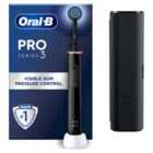 Oral-B Pro 3 3500 Black Electric Toothbrush + Travel Case