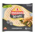 Mission Deli Chargrilled Wraps 6 per pack