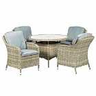 Royalcraft Wentworth 4 Seater Round Imperial Dining Set